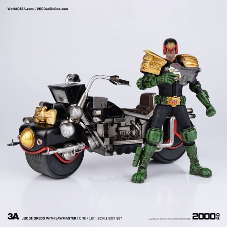 3A  -2000AD JUDGE DREDD & LAWMASTER MK1