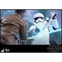 Hot Toys - MMS346 – Star Wars: The Force Awakens – Finn & First Order Riot Control Stormtrooper 