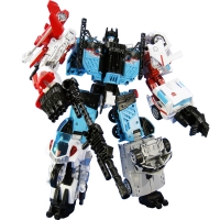 Takara Tomy - nite Warriors UW-03 Defensor with exclusive Coin