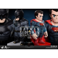 Hot Toys – AMC018-019 – BvS: Dawn of Justice - Batman & Superman Artist Mix Collectible Bobble-Head Designed by TOUMA