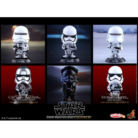 Hot Toys – COSB239-243 – Star Wars The Force Awakens - Cosbaby Bobble-Head (Series 2) 