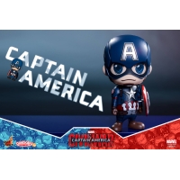 Hot Toys – COSB199-200 – Captain America Civil War - Captain America & Iron Man Mark XLVI Cosbaby (S) Bobble-Head 