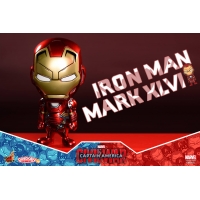 Hot Toys – COSB199-200 – Captain America Civil War - Captain America & Iron Man Mark XLVI Cosbaby (S) Bobble-Head 