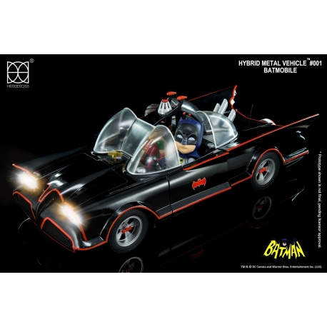 HEROCROSS - Hybrid Metal Action Vehicle - Batmobile (1966 TV)