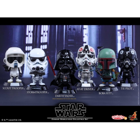 Hot Toys – COSB311 – Star Wars Cosbaby (S) Bobble-Head Series set