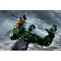 Sideshow Collectibles - Hulk Vs Wolverine Maquette