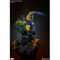 Sideshow Collectibles - Hulk Vs Wolverine Maquette