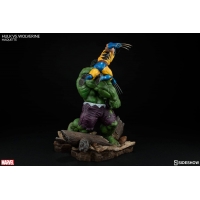 Sideshow Collectibles - Hulk Vs Wolverine Maquette