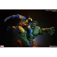 Sideshow Collectibles - Hulk Vs Wolverine Maquette