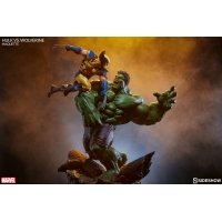 Sideshow Collectibles - Hulk Vs Wolverine Maquette