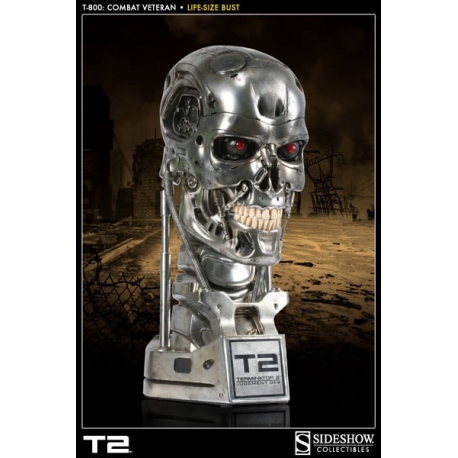 Sideshow - Life-Size Bust - T-800: Combat Veteran