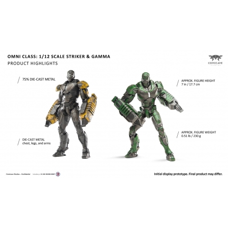 Comicave Studios  - 1/12th scale Striker & Gamma Bundle