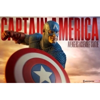 Sideshow Collectibles - Avengers Assemble Captain America Statue