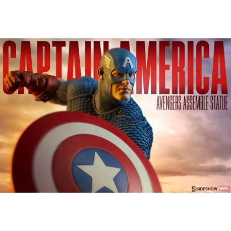 Sideshow Collectibles - Avengers Assemble Captain America Statue