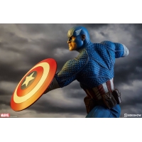 Sideshow Collectibles - Avengers Assemble Captain America Statue