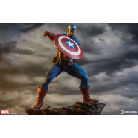 Sideshow Collectibles - Avengers Assemble Captain America Statue