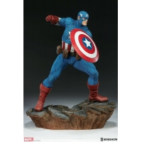 Sideshow Collectibles - Avengers Assemble Captain America Statue