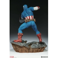 Sideshow Collectibles - Avengers Assemble Captain America Statue