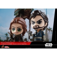 Hot Toys - COSB345 - Rogue One A Star Wars Story - Jyn & Cassian Cosbaby (S) Bobble-Head