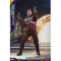 Hot Toys - MMS421 – Guardians of the Galaxy Vol. 2 – Star-Lord Collectible Figure (Deluxe Version) 