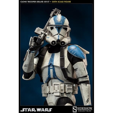 Sideshow - Sixth Scale Figure - Clone Trooper (501st Legion Version)