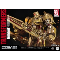  Prime1 Studio - Gold Transformers G1 Megatron Statue