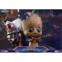 Hot Toys - COSB361 - Guardians of the Galaxy Vol.2 - Cosbaby Bobble-Head Series - Star Lord and Groot Collectible Set