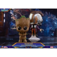 Hot Toys - COSB361 - Guardians of the Galaxy Vol.2 - Cosbaby Bobble-Head Series - Star Lord and Groot Collectible Set