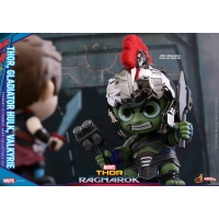 Hot Toys - COSB381 -  Thor, Gladiator Hulk, Valkyrie Cosbaby (S) Bobble-Head Collectible Set