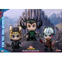 [Pre-Order] Hot Toys - COSB382 - Gladiator Thor, Loki, Hela Cosbaby (S) Bobble-Head Collectible Set