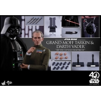  Hot Toys - MMS434 - Star Wars: Episode IV A New Hope - Grand Moff Tarkin & Darth Vader Collectible Set