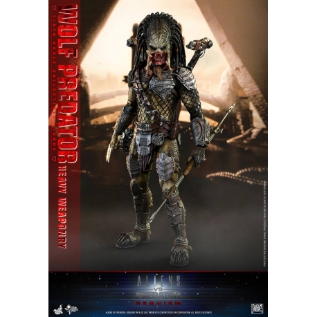 Hot Toys - MMS443 - Alien vs. Predator: Requiem- 1/6th scale Wolf Predator (Heavy Weaponry) 