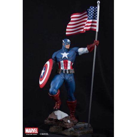 XM Studios - Premium Collectibles - Captain America Statue