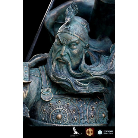 Core Play - Three Kingdom GuanGong on Horse (Bronze)