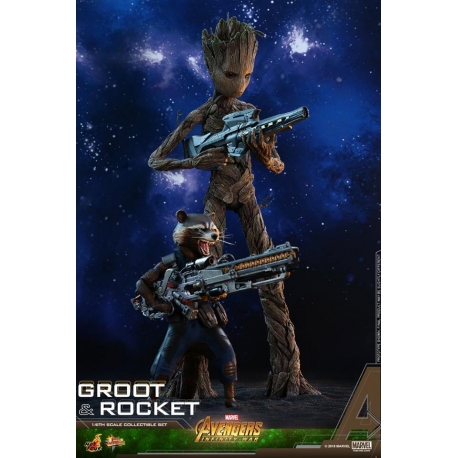 [Pre-Order]  Hot Toys - MMS475 - Avengers Infinity War - Groot Collectible Figure 