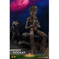 [Pre-Order]  Hot Toys - MMS475 - Avengers Infinity War - Groot Collectible Figure 