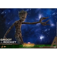 [Pre-Order]  Hot Toys - MMS475 - Avengers Infinity War - Groot Collectible Figure 