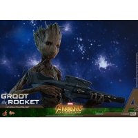 [Pre-Order]  Hot Toys - MMS475 - Avengers Infinity War - Groot Collectible Figure 