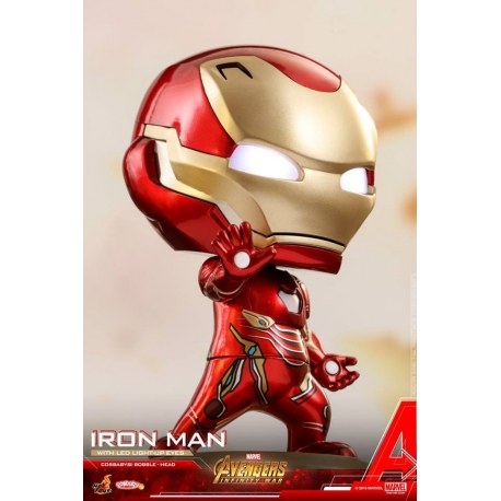 [Pre-Order] Hot Toys - COSB430 - Avengers: Infinity War - Cosbaby (S) Bobble-Head - Iron Man (With Light-up Function)