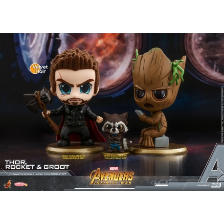 [Pre-Order] Hot Toys - COSB436 - Avengers: Infinity War - Cosbaby (S) Bobble-Head - Groot