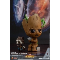 [Pre-Order] Hot Toys - COSB436 - Avengers: Infinity War - Cosbaby (S) Bobble-Head - Groot