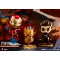 [Pre-Order] Hot Toys - COSB464 - Avengers: Infinity War - Cosbaby (S) Bobble-Head - Tony Stark, Iron Man, Infinity Gauntlet