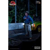 Iron Studios - T-Rex Attack BDS Art Scale 1/10 - Jurassic Park (SET B)