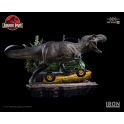 Iron Studios - T-Rex Attack BDS Art Scale 1/10 - Jurassic Park (SET A)