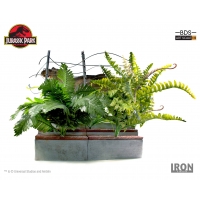 Iron Studios - T-Rex Attack BDS Art Scale 1/10 - Jurassic Park (SET A)