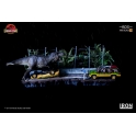 Iron Studios - T-Rex Attack BDS Art Scale 1/10 - Jurassic Park (SET A+B)