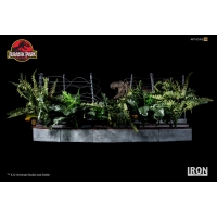 Iron Studios - T-Rex Attack BDS Art Scale 1/10 - Jurassic Park (SET A+B)