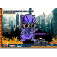 [Pre-Order] Hot Toys - COSB487 - Black Panther - Cosbaby (S) Bobble-Head - Black Panther Movbi and Black Panther Collectible Set