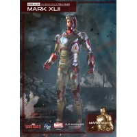 P.I. - Super Alloy - 1/4th - Iron Man - Mark 42 Diecast Figure