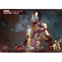 P.I. - Super Alloy - 1/4th - Iron Man - Mark 42 Diecast Figure